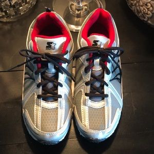 🏃‍♂️ Boys Starter Athletic Shoes size 6 Red Black